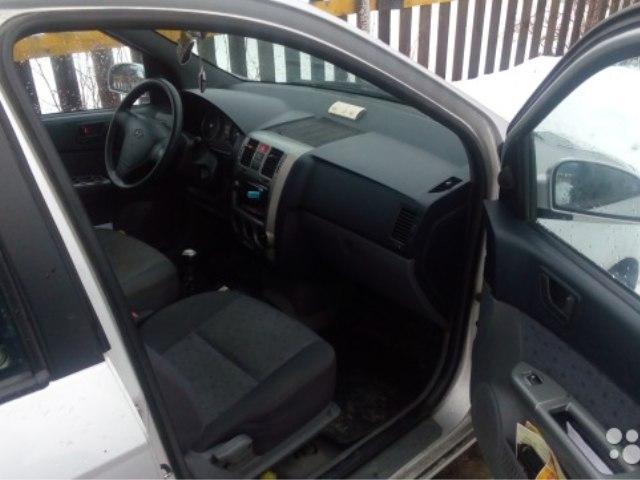 Hyundai Getz после приличного ДТП.